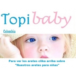 Aretes bebes Bogota, aretes niñas Bogota
